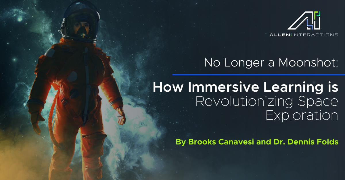 no longer a moonshot: how immersive learning is transforming space exploration