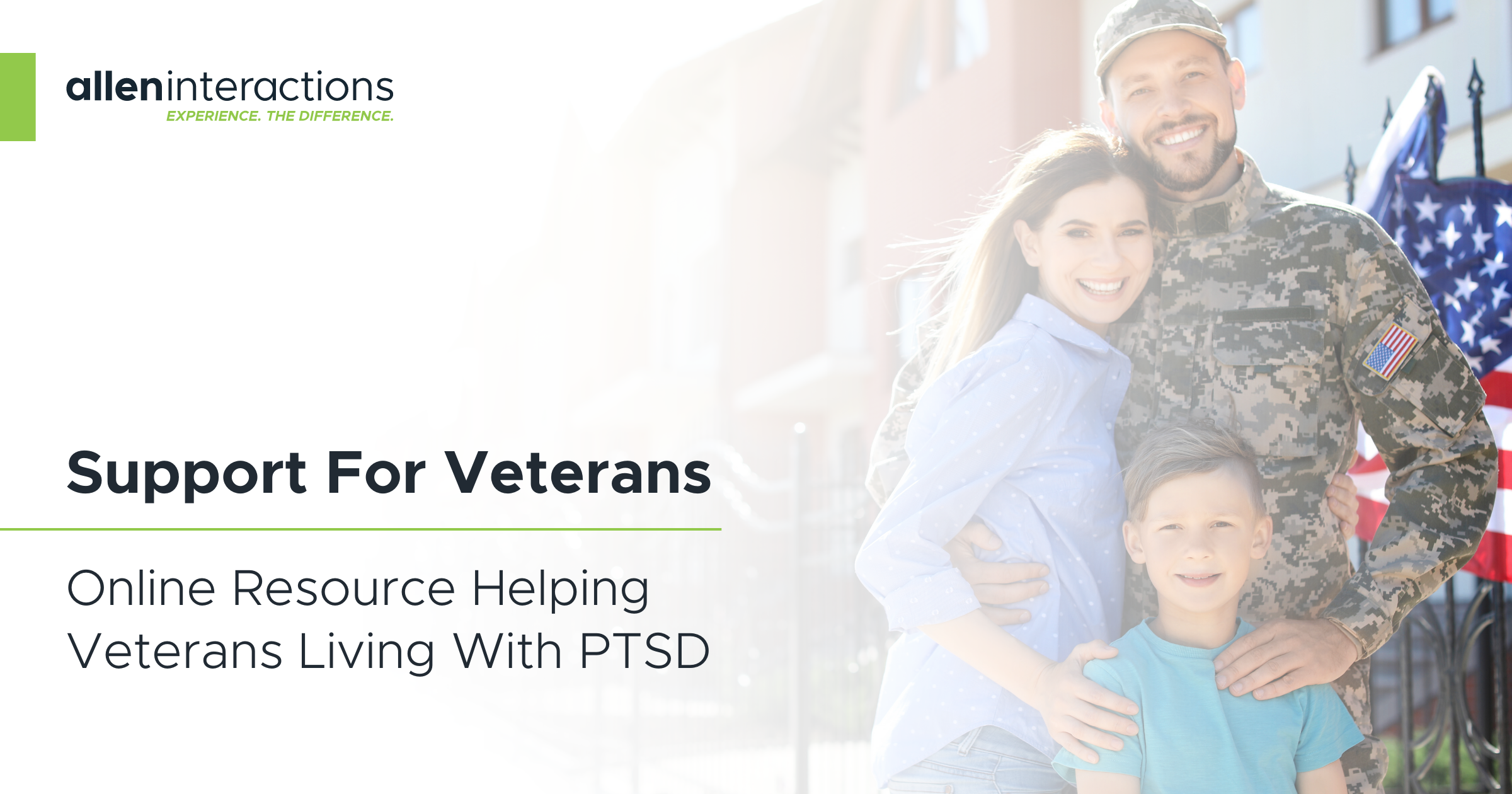 Support for Veterans: Online Resource Helping Veterans Living with PTSD
