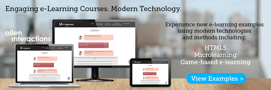 e-learning courses using HTML5, Microlearning, game-based learning